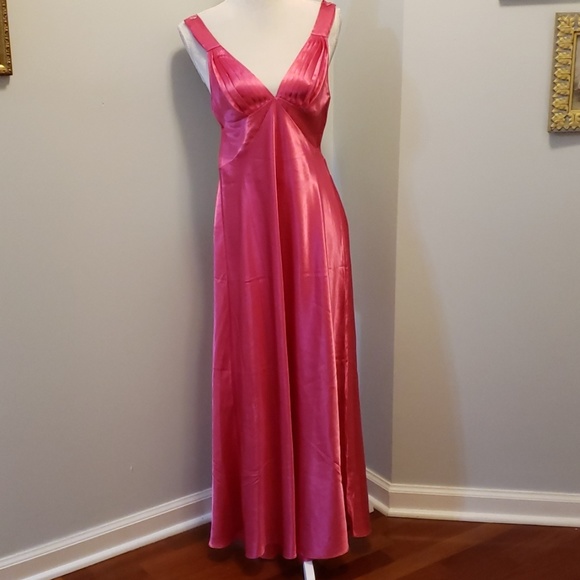 Frederick's of Hollywood Other - Frederick's of Hollywood Pink Satin Negligee Small
